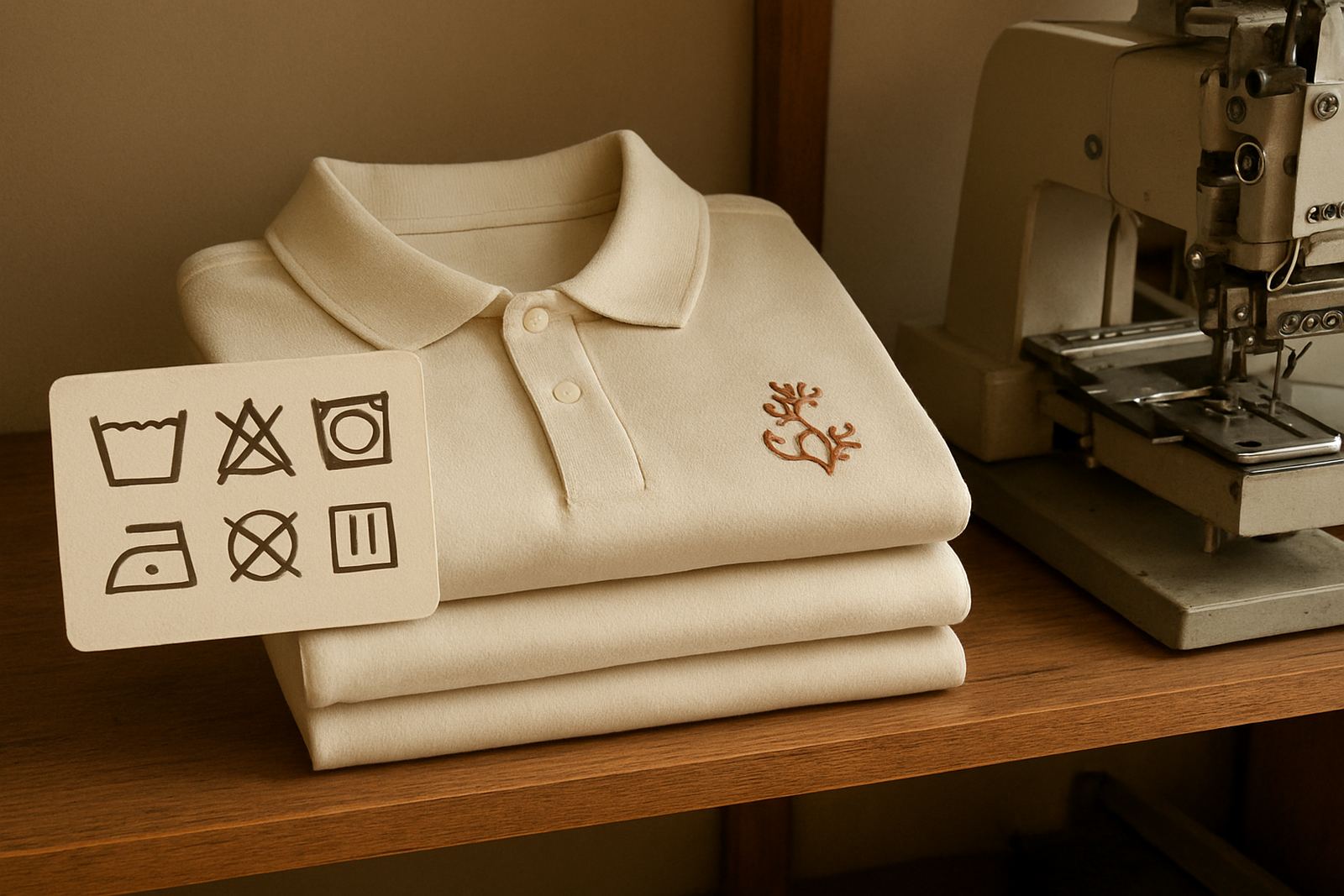 Care for Embroidered