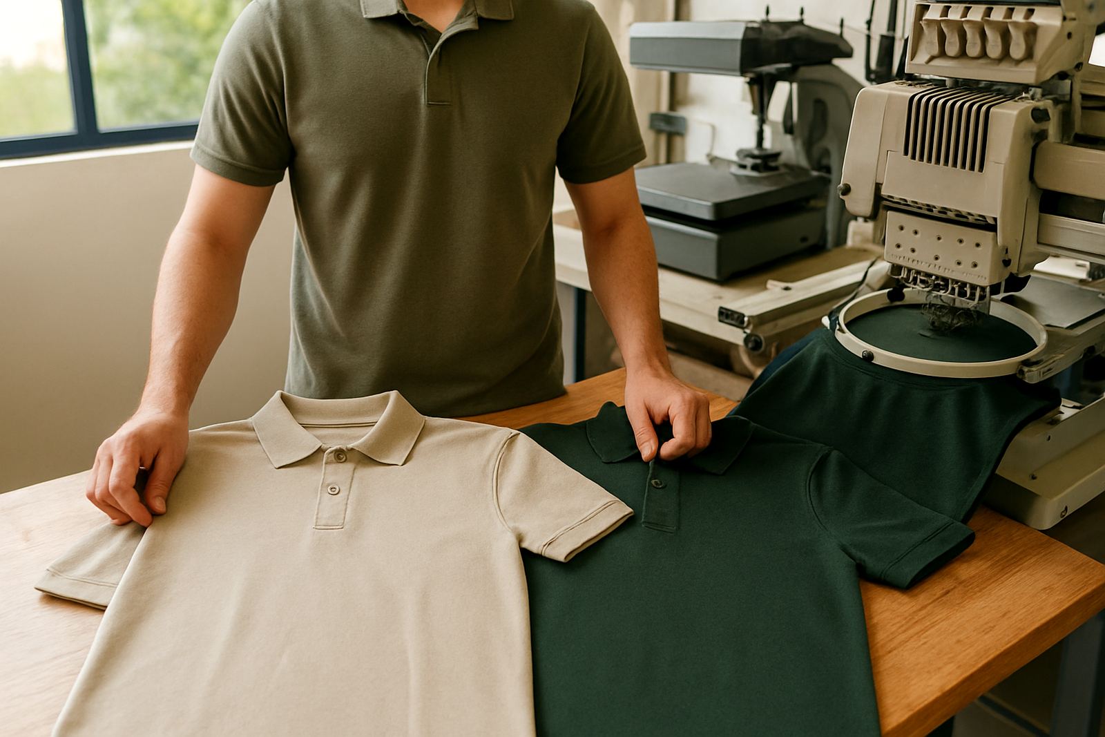 Embroidery or Print